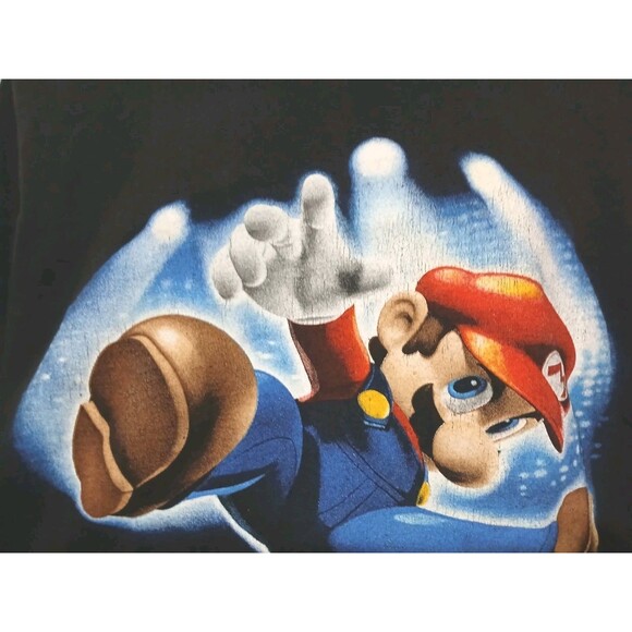 Dance Dance Revolution Mario Mix 2008 Video Game Vintage Shirt XXL / 2XL - Picture 4 of 12